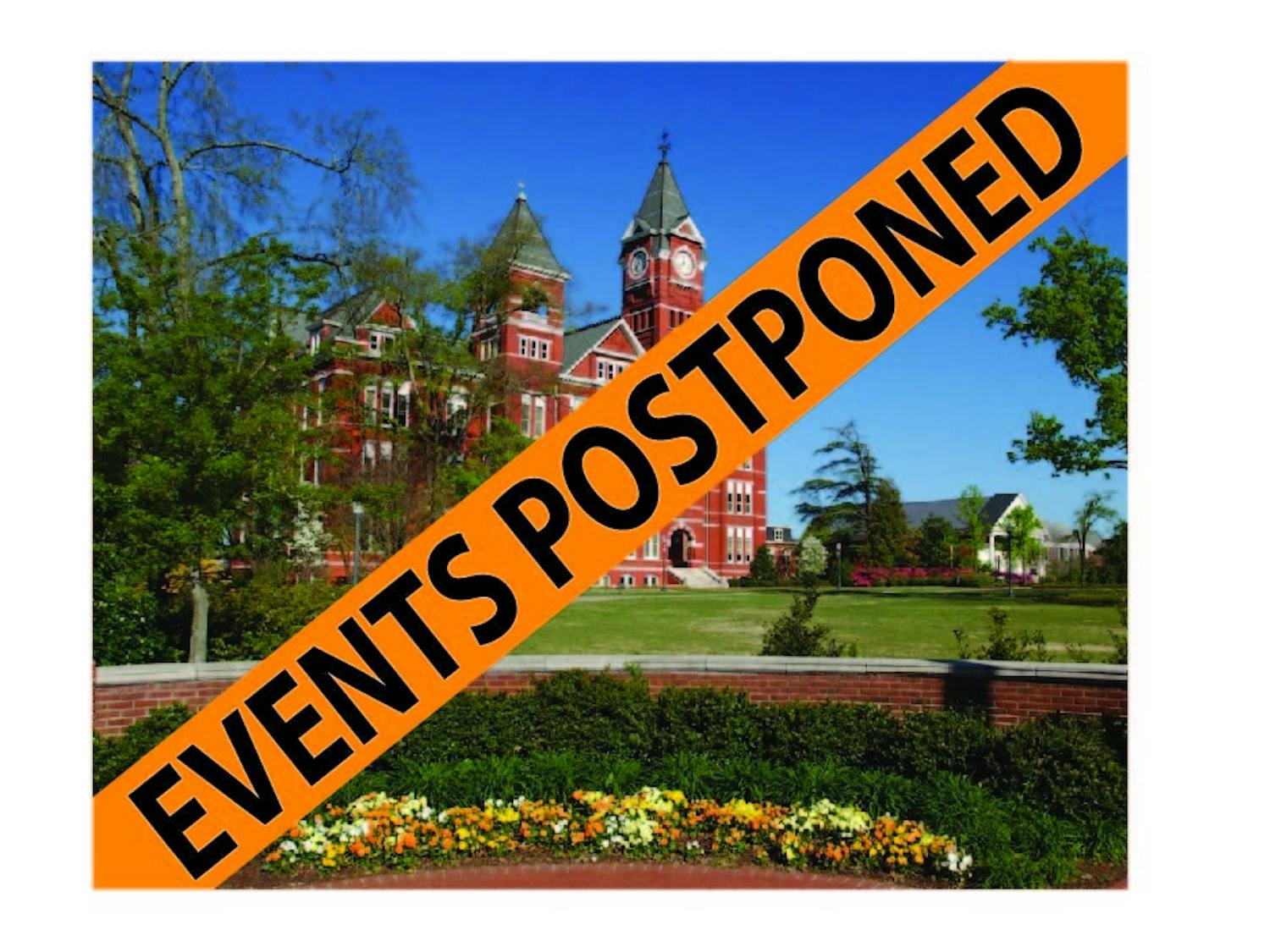 Campus events postponed