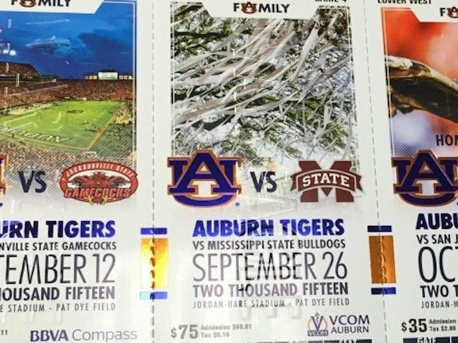 Auburn Football Tickets