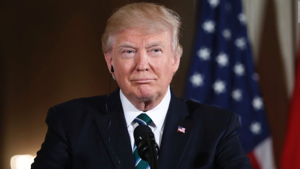 President Donald Trump. Photo via CNN.com