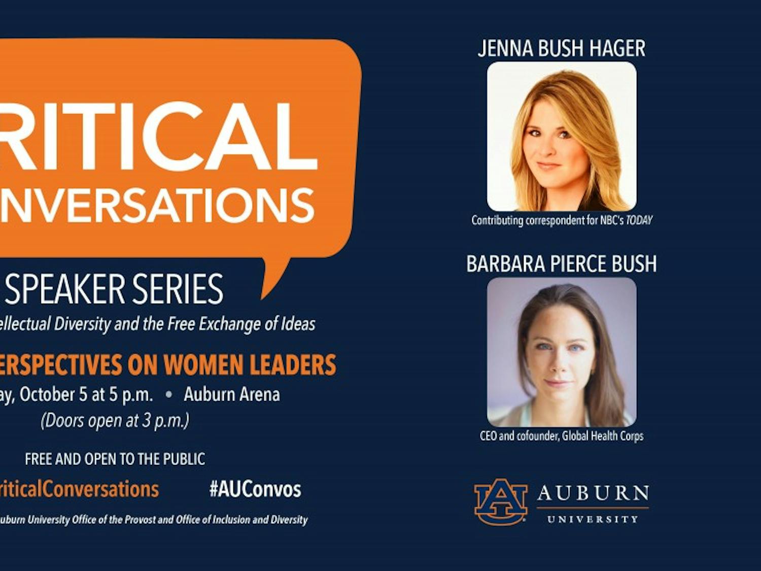 Critical Conversation Speaker Series, the Bush sisters