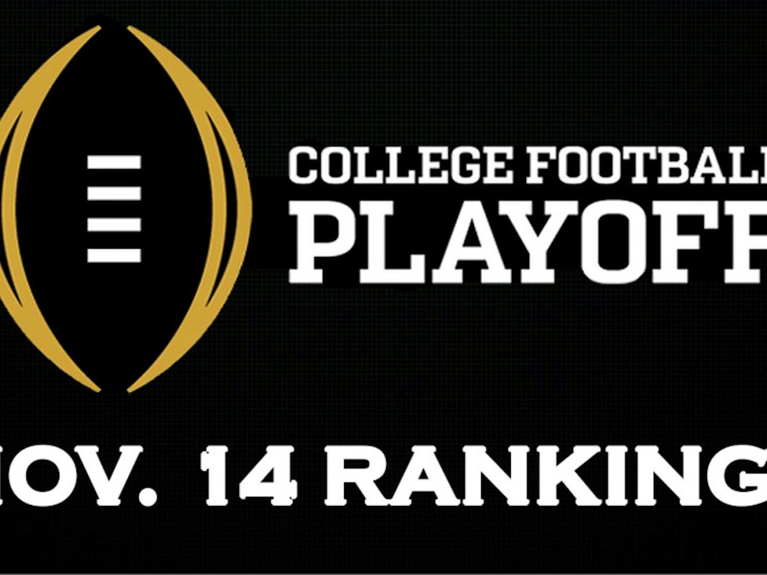 College Football Playoff rankings November 14