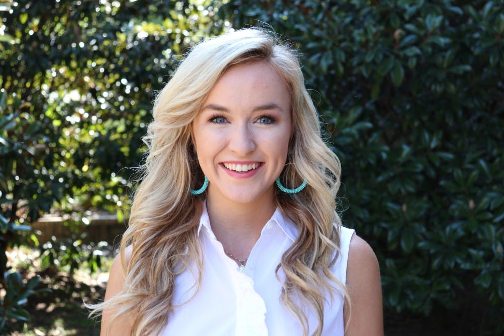 Miss Homecoming candidate Caroline Matthews