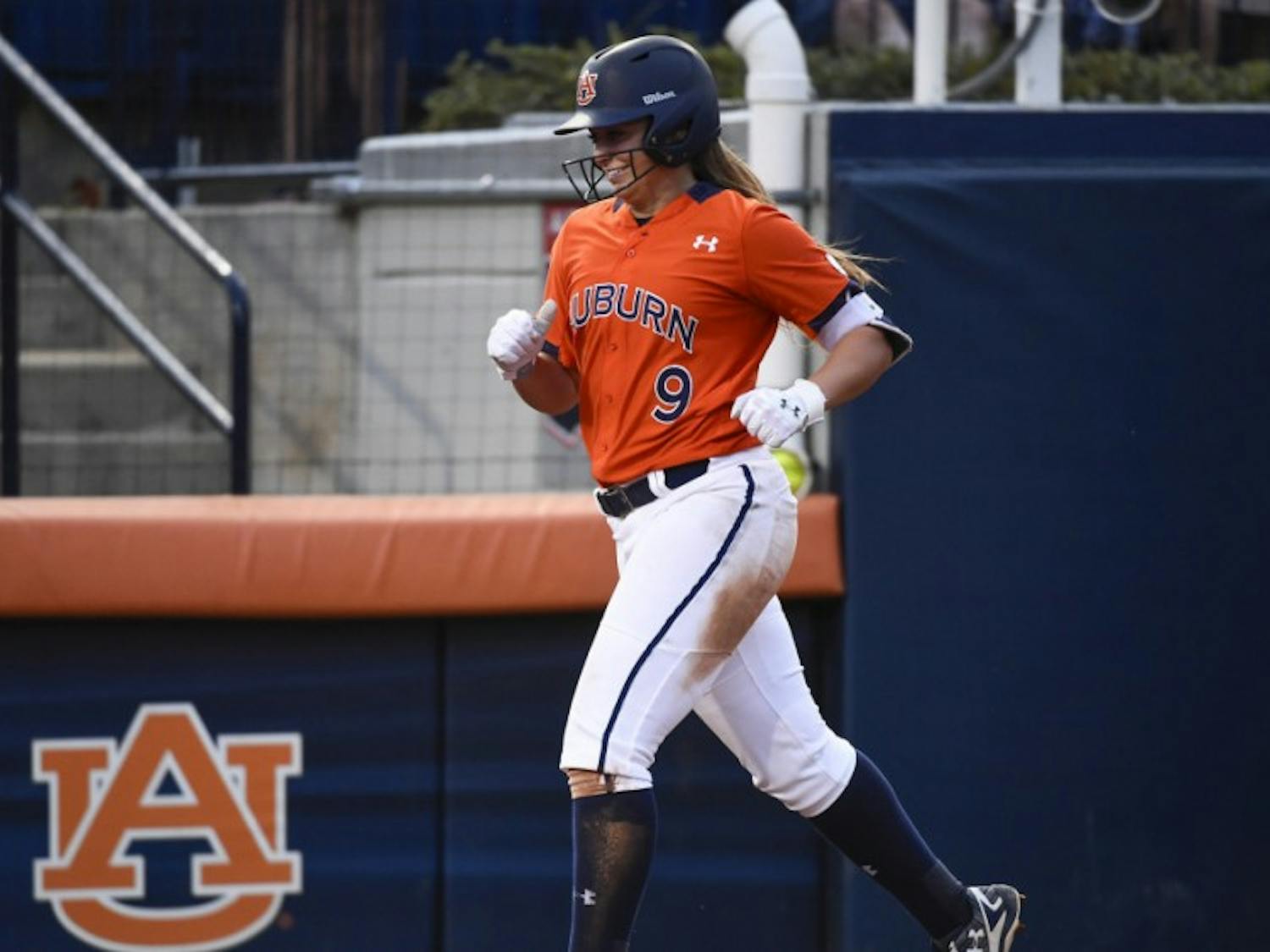Tannon Snow (9). Auburn softball vs Wallace State CC-Dothan on Saturday, Oct. 15, 2016 in Auburn, Ala.
