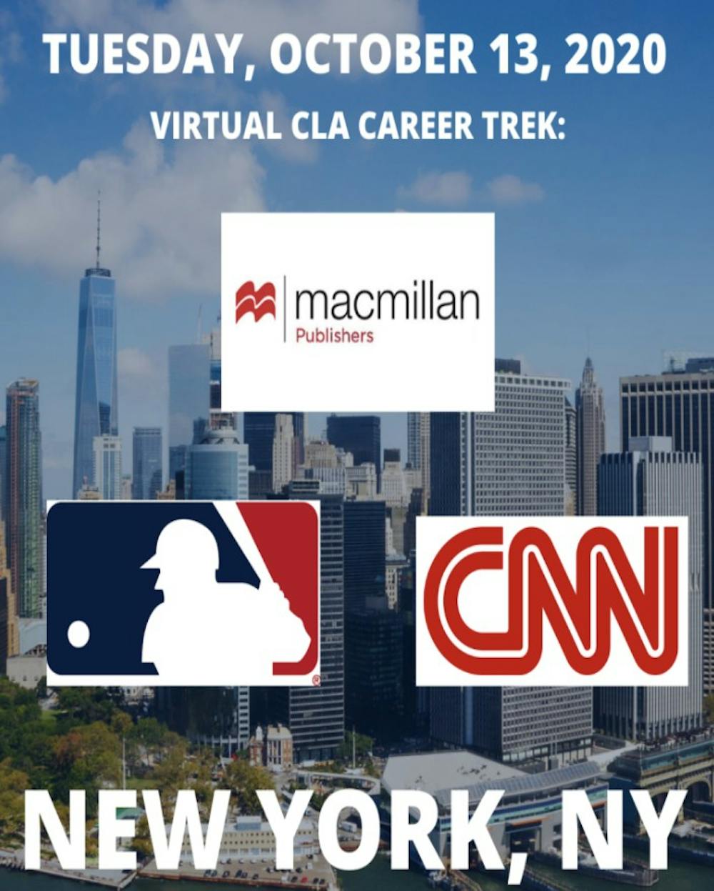 CLA Virtual Career Trek Poster
