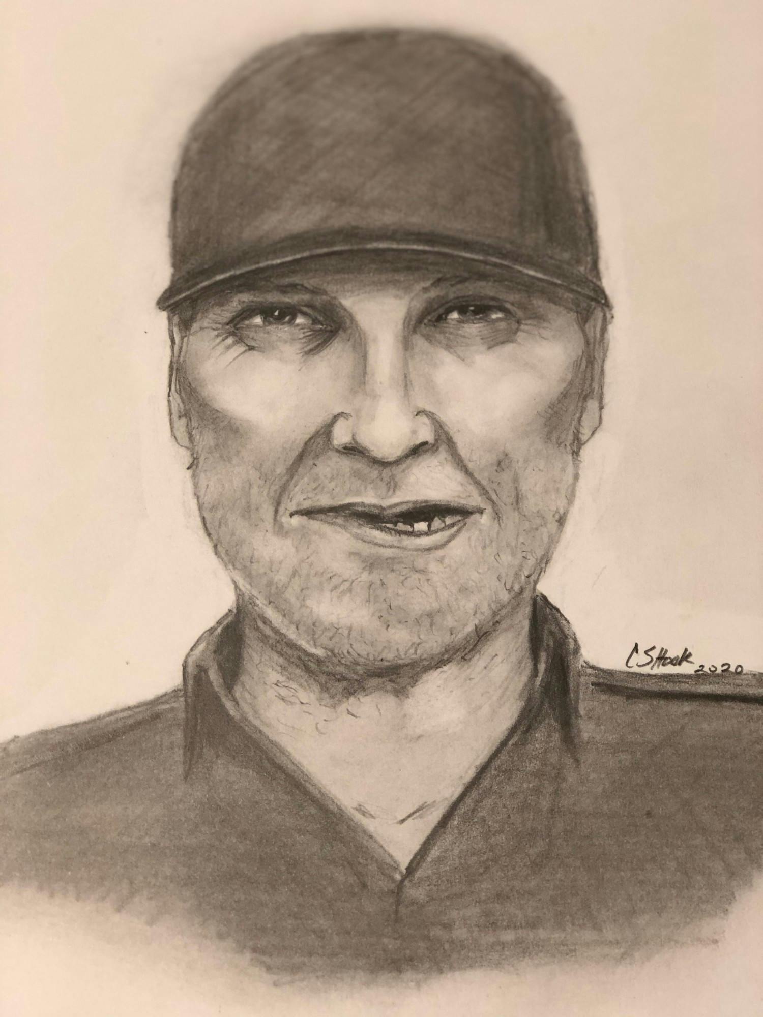 Sketch of Suspect released by police