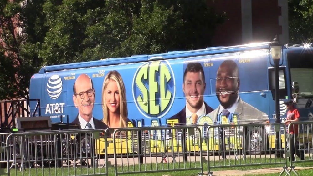 SEC Nation bus