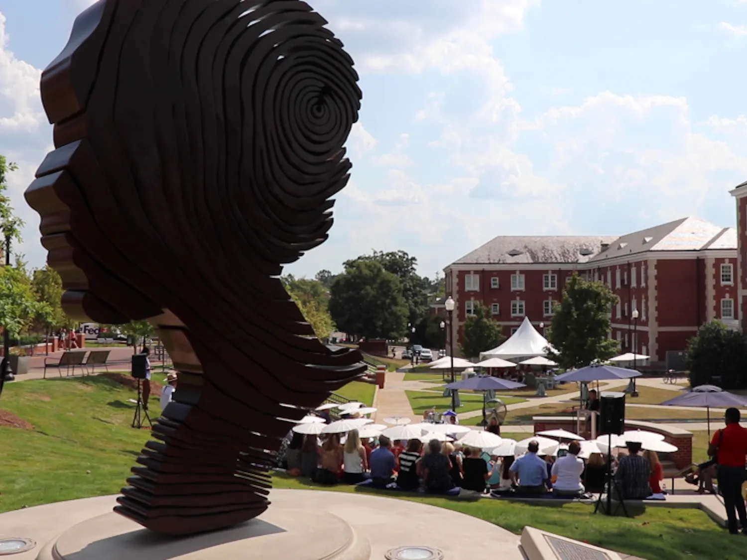 New statue at Auburn honors women