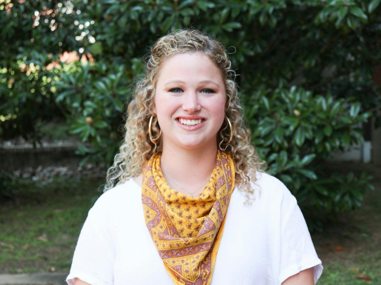 Miss Homecoming candidate Mary Stewart