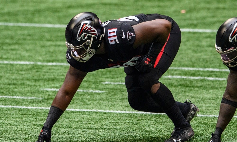 Marlon Davidson. Image credit: FalconsWire