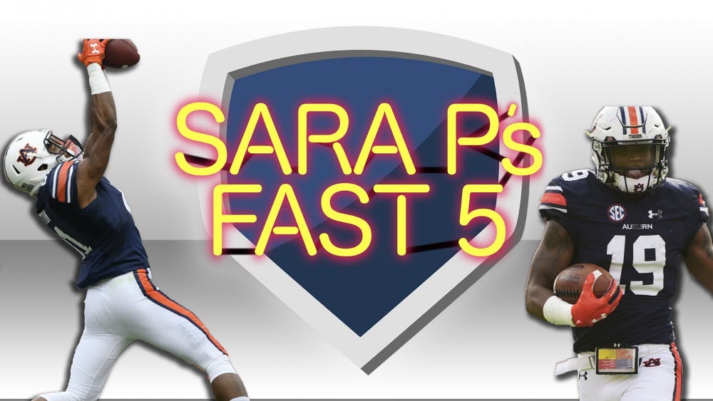 Sara P's Fast 5: Auburn takes down ULM
