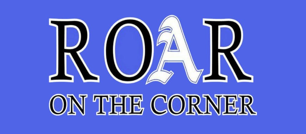 Roar on the Corner Logo