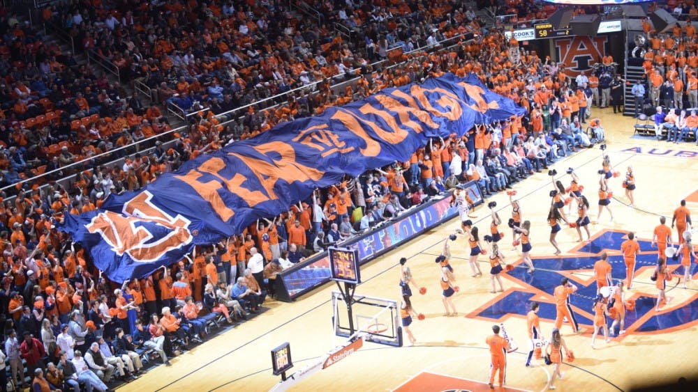 Sky View of Basketball Court