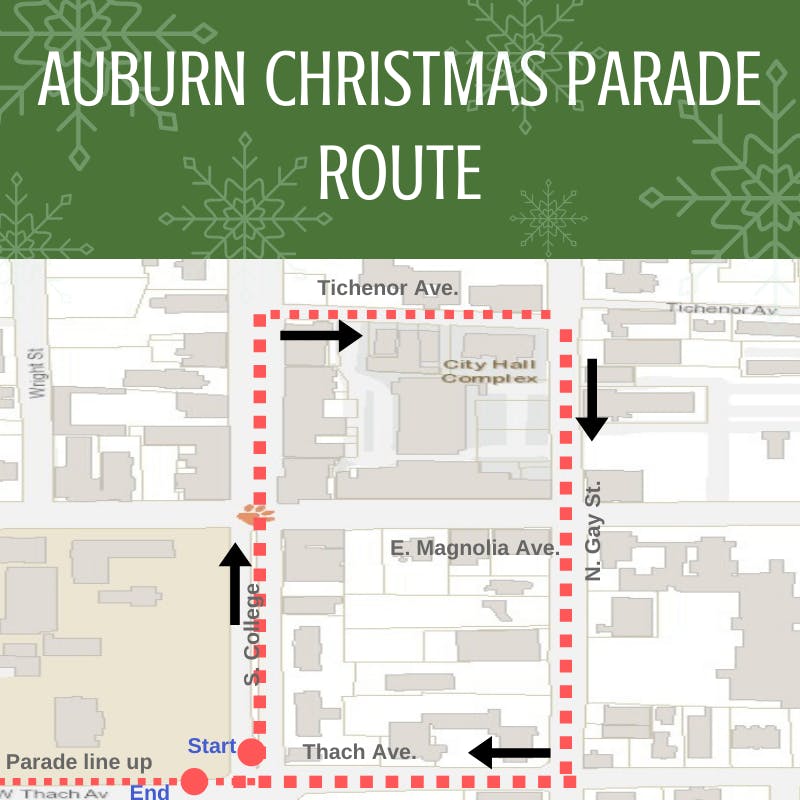 Christmas Parade Route