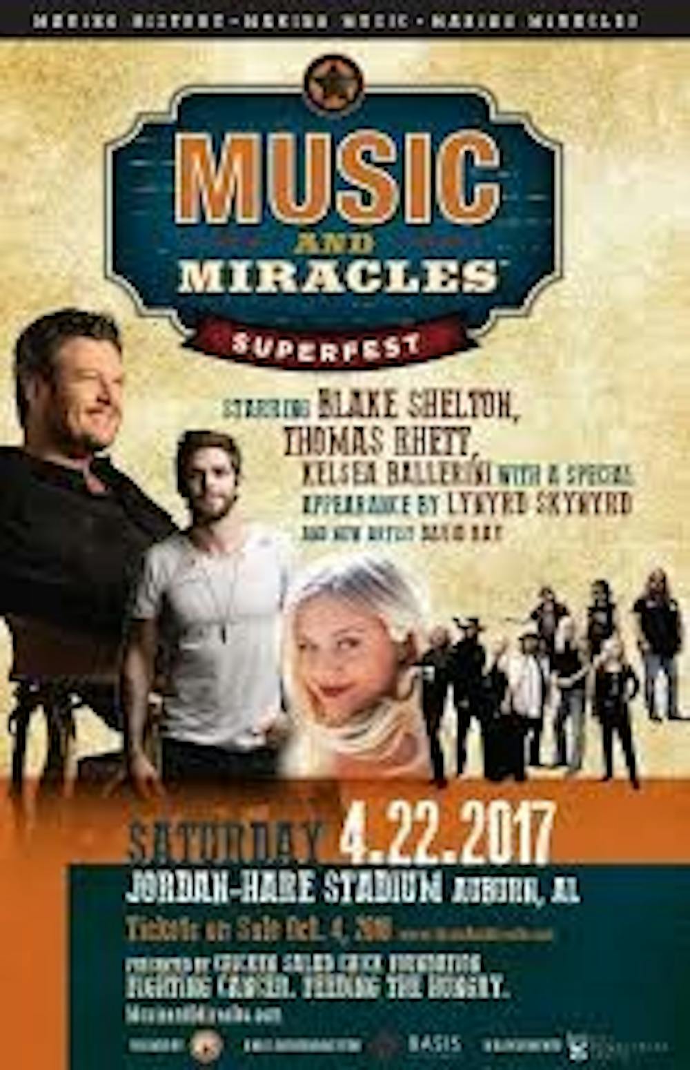 Music and Miracles official poster