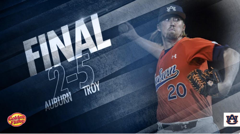 Auburn Baseball falls to Troy