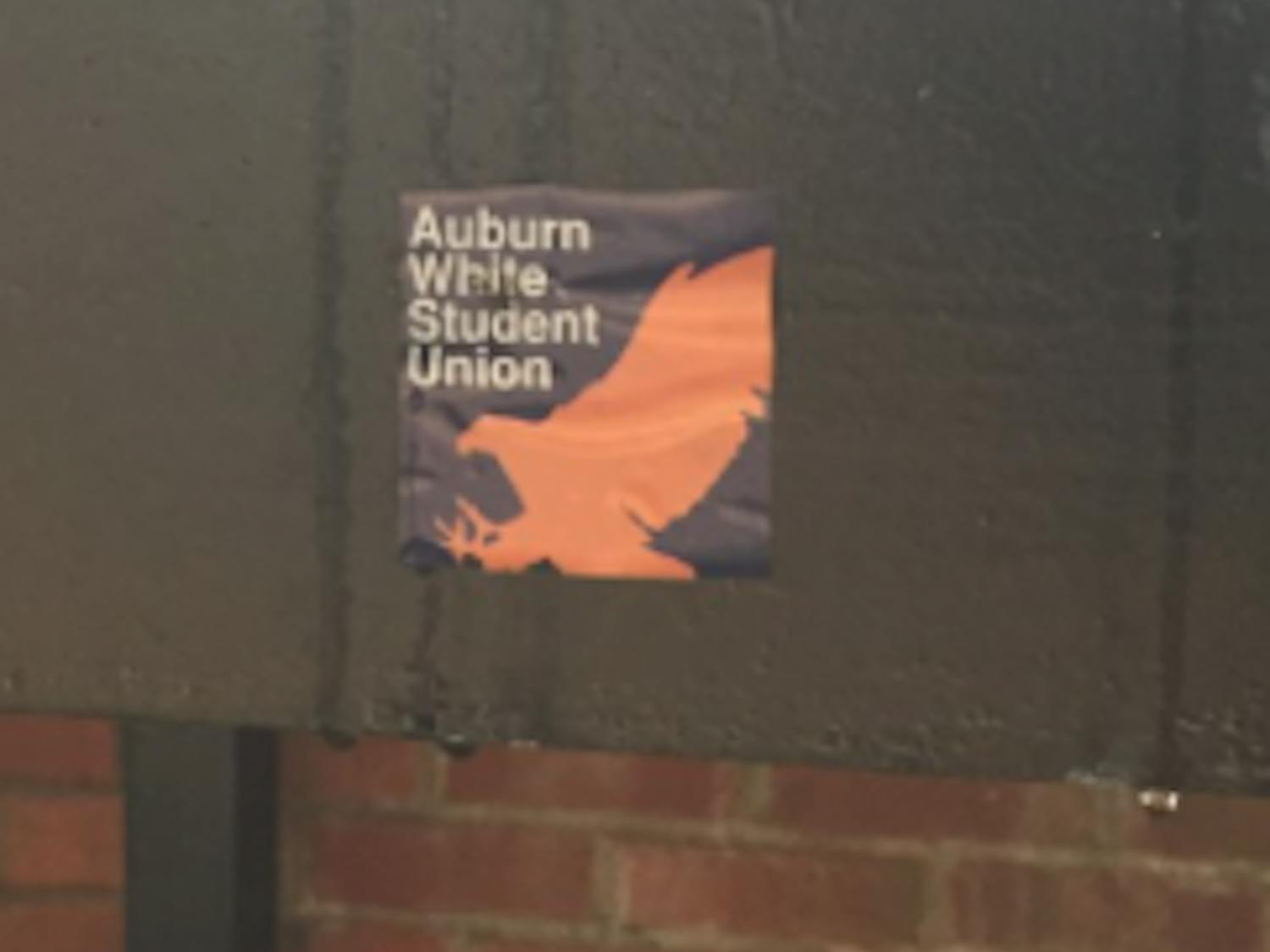 White Student Union Sticker