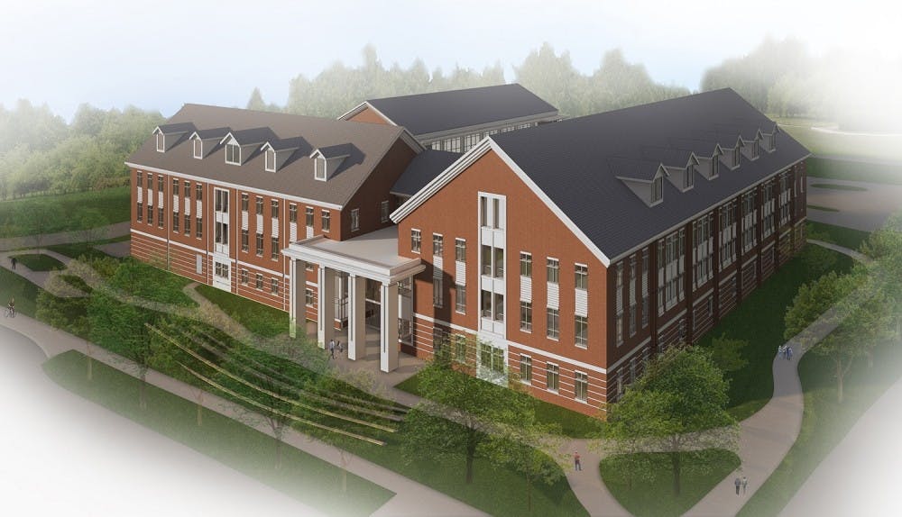 A Rendering of the New Auburn University Nursing Building 