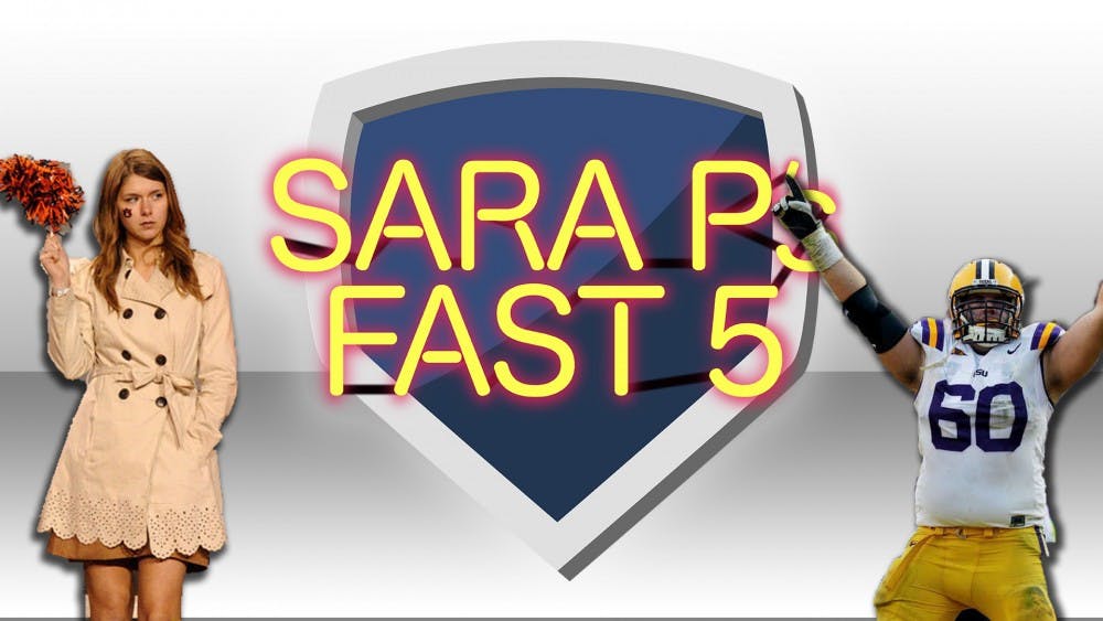 Sara P's Fast 5: Auburn loses to LSU