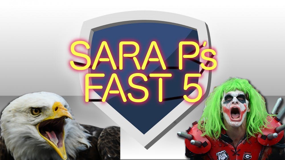 Sara P's Fast 5: Auburn vs. UGA