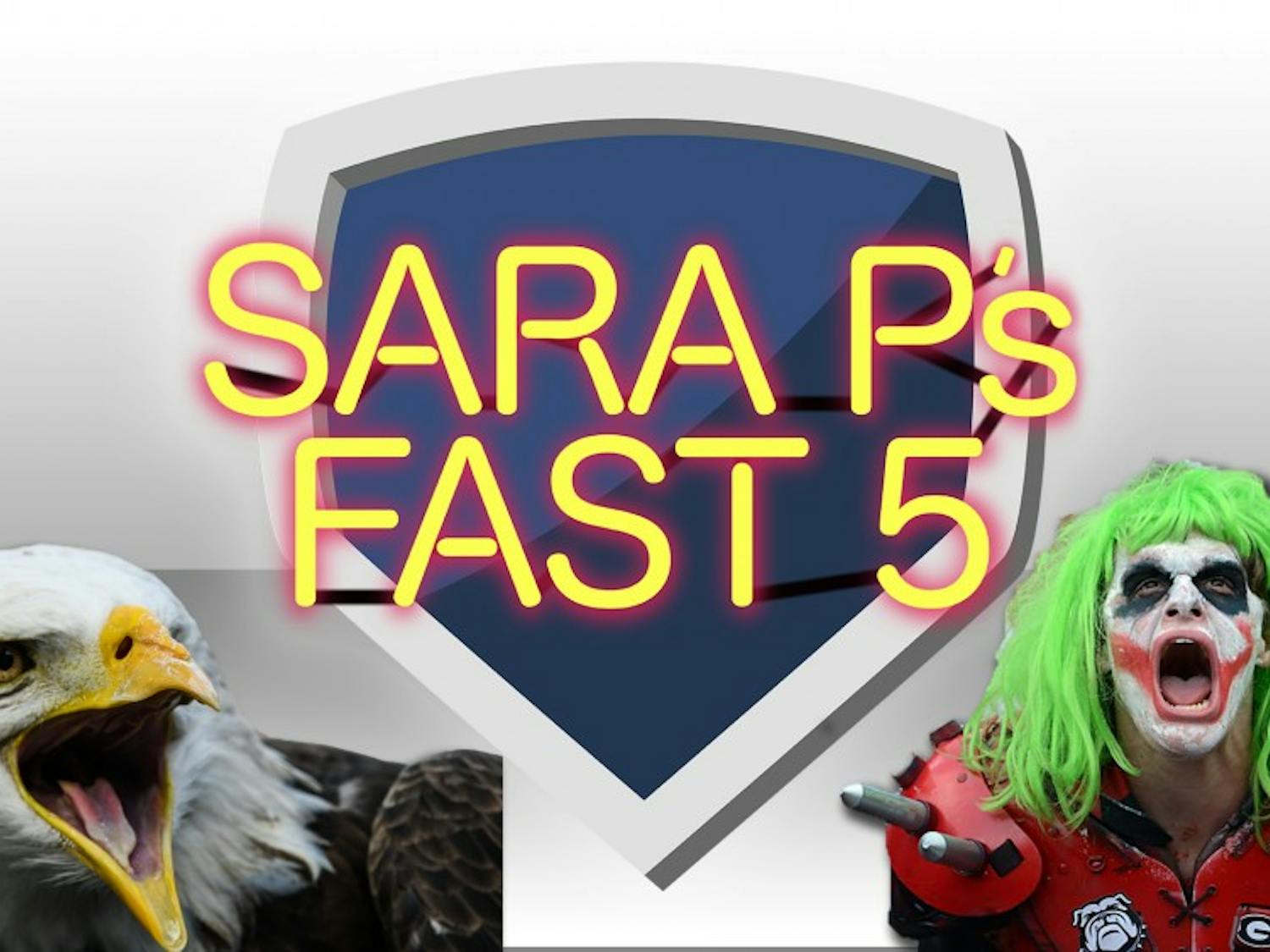 Sara P's Fast 5: Auburn vs. UGA