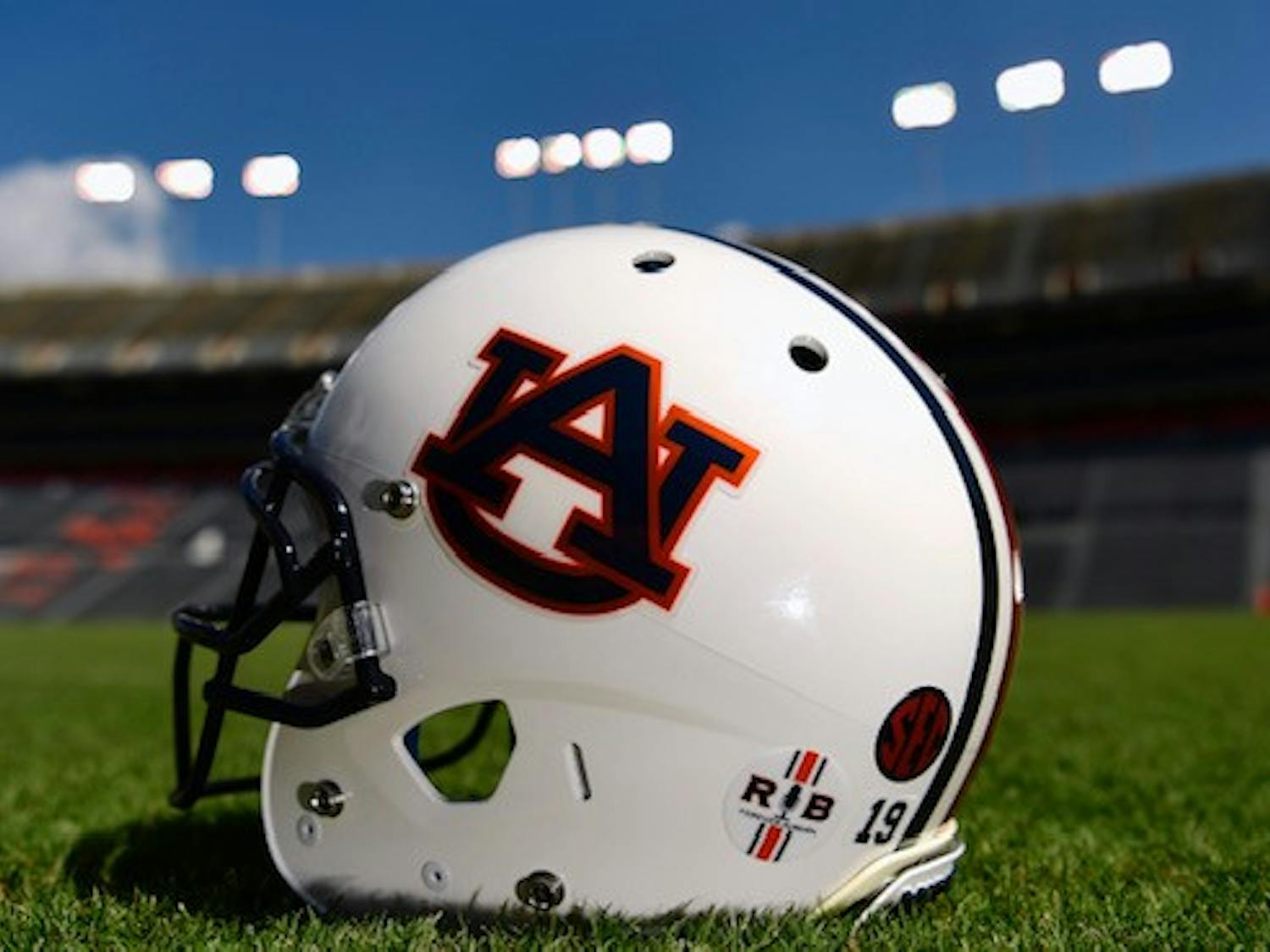 AU FB Rod Bramblett helmet sticker