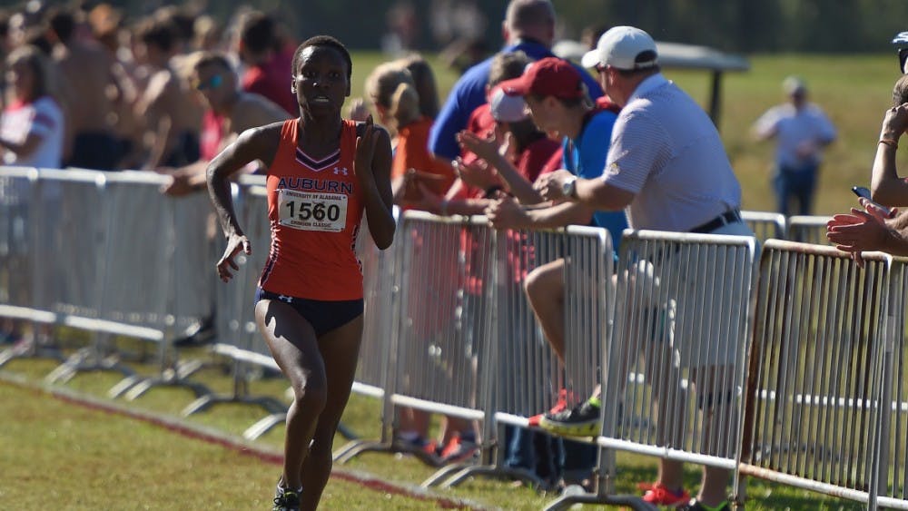 Brenda Kigen. Auburn cross country at the Crimson Classic Invitational on Friday, Oct. 13, 2017, in Tuscaloosa, Ala. 