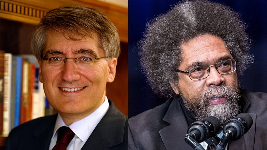 Cornel West and Robert George