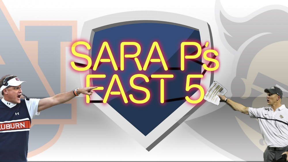 Sara P's Fast 5: 5 Keys to beating UCF