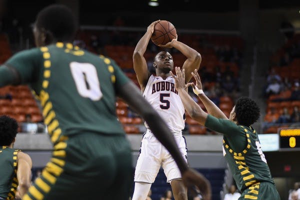 Mustapha Heron (5). Auburn basketball vs George Mason on Sunday, Dec. 3, 2017, in Auburn, Ala. 