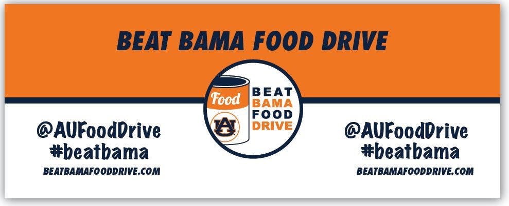 Beat Bama Food Drive