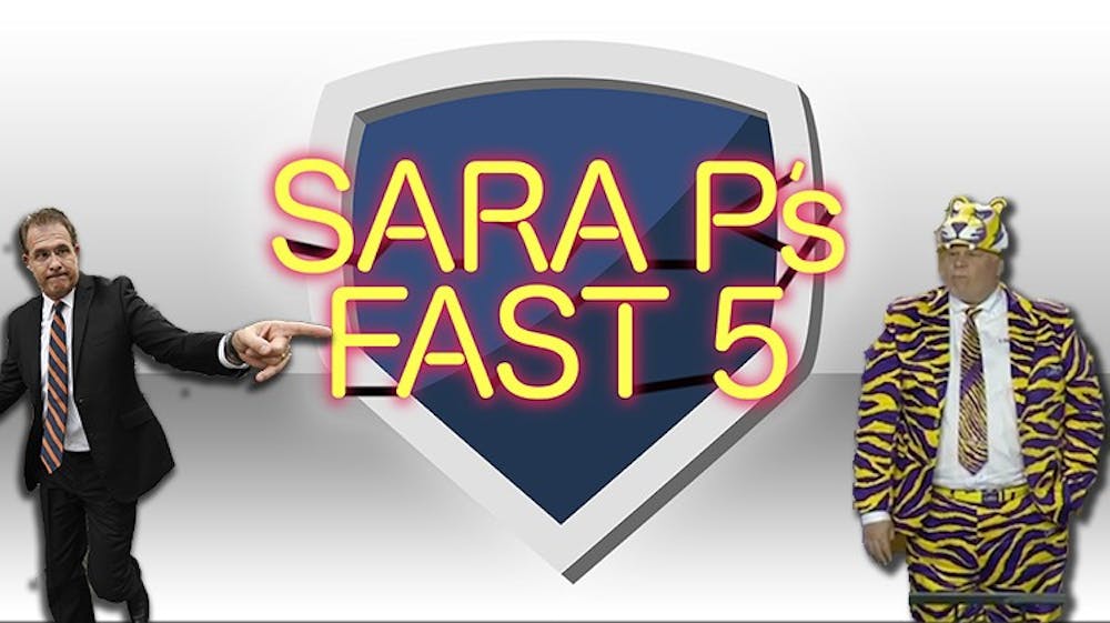 Sara P's Fast 5: Auburn vs. LSU
