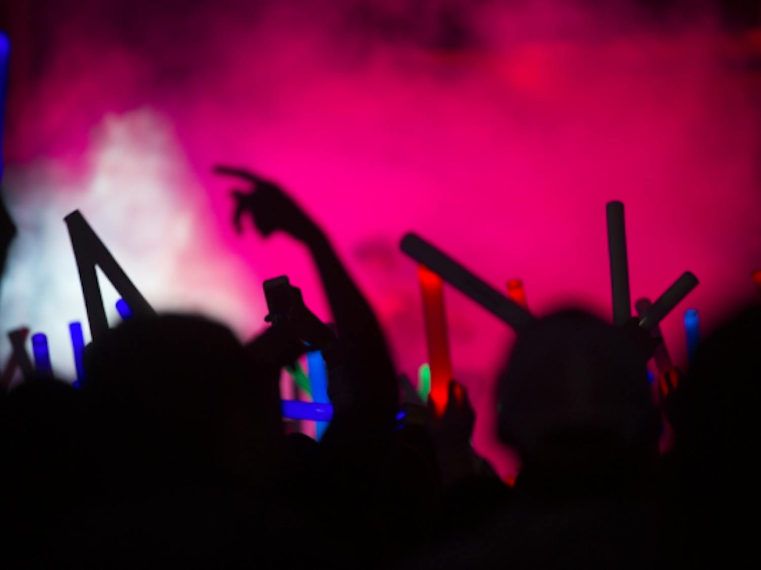 Beba Rexha and 2 Chainz performing at Auburn Airwaves concert Sept. 18.