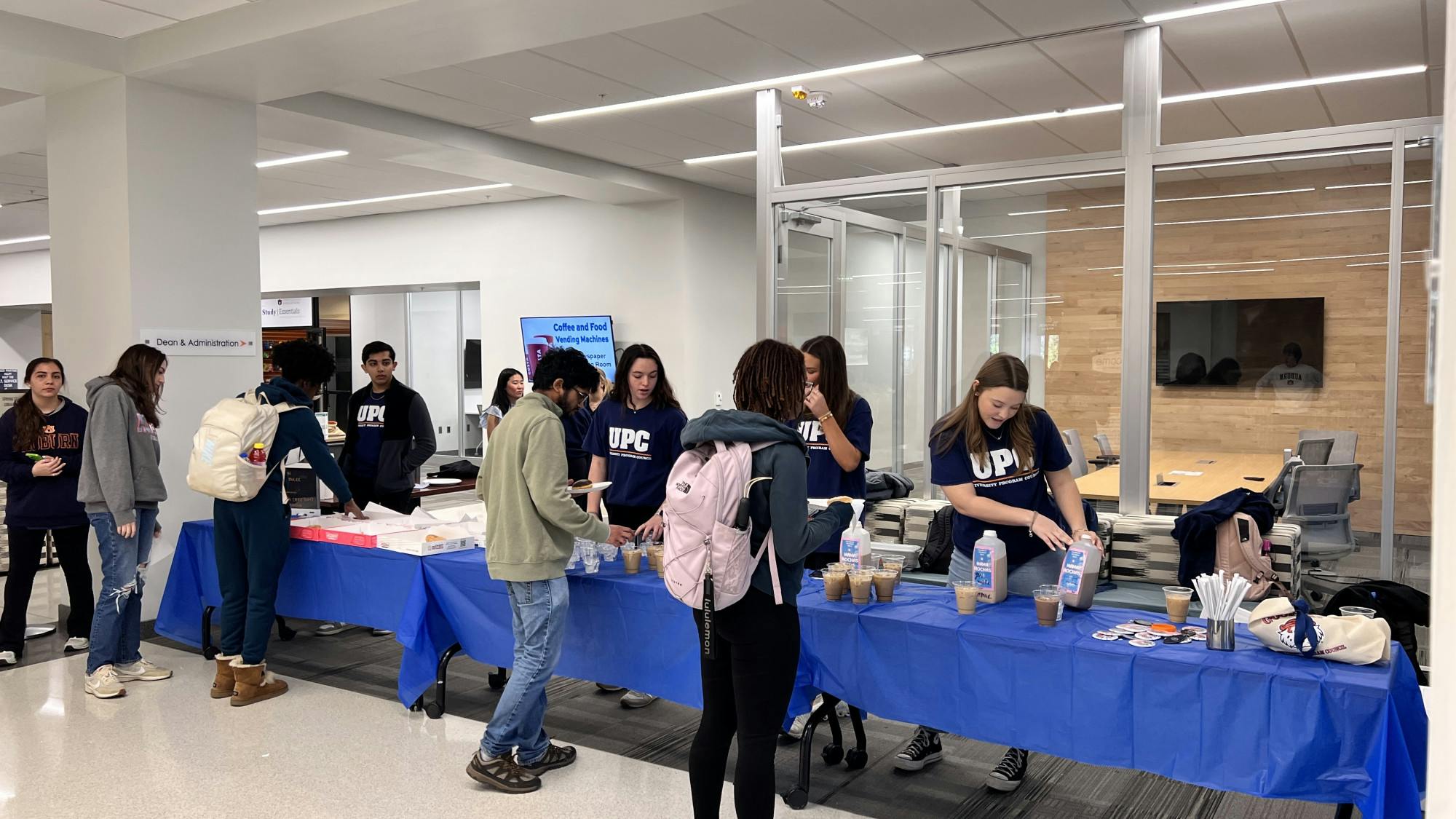 Lattes in the Library