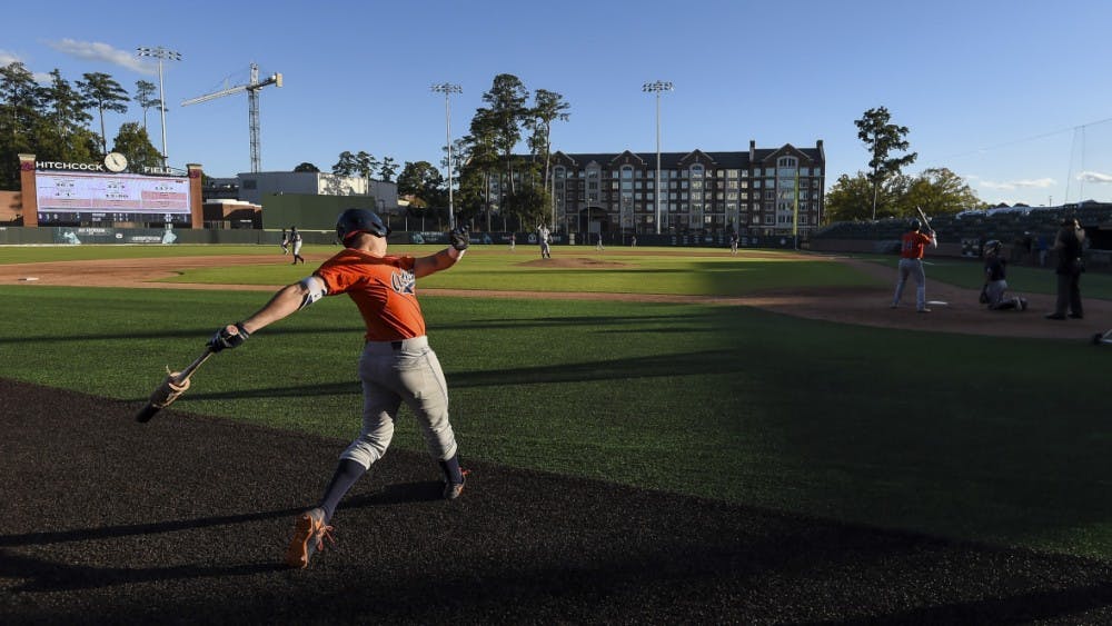 Auburn baseball on deck