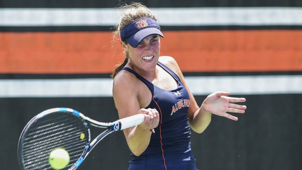 Caroline Turner. Florida State vs Auburn Women's Tennis in Auburn, Ala.