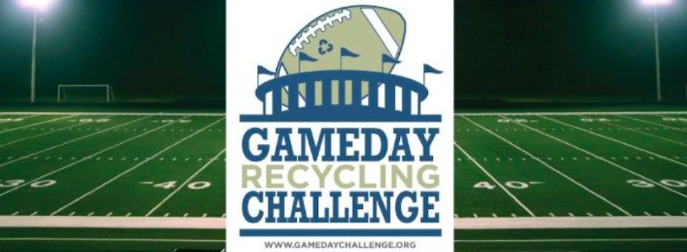 Auburn encouraging game day recycling. 