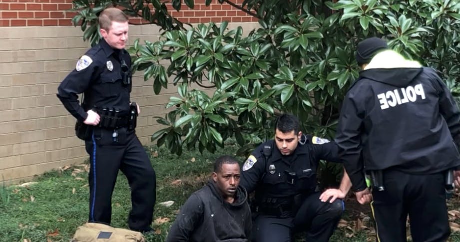 Arrest at Student Center
