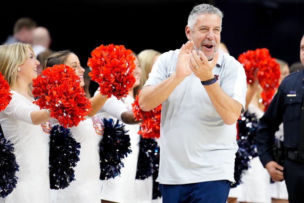 Head Coach Bruce Pearl during the Men's Basketball game between Texas A&M Aggies and the #15 Auburn Tigers at Neville Arena in Auburn, AL on Wednesday, Jan 25, 2023.
Steven Leonard/Auburn Tigers