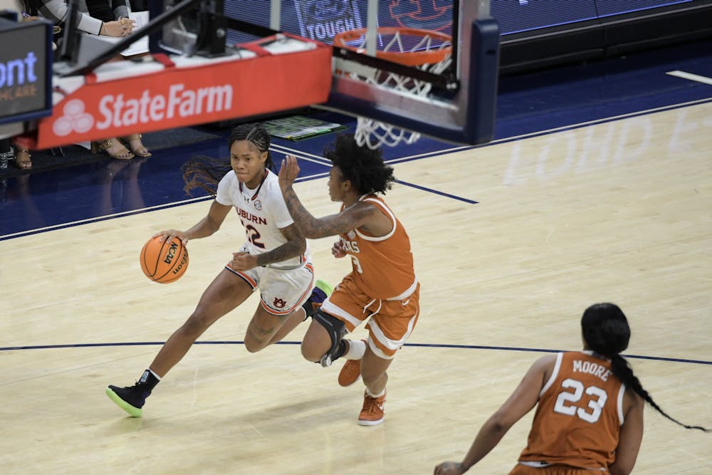 Women's Basketball played Texas at Neville Arena on January 16th 2025.
Photo Courtesy The Auburn Plainsman