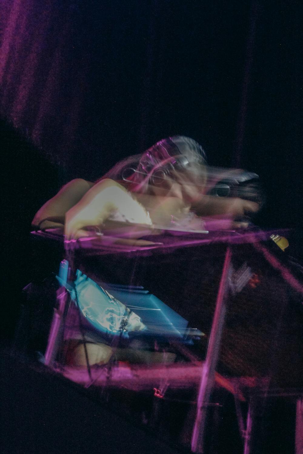 Mica Tenenbaum from Magdalena Bay performs at Coca-Cola Roxy in ATL | Photo by Rae Nawrocki