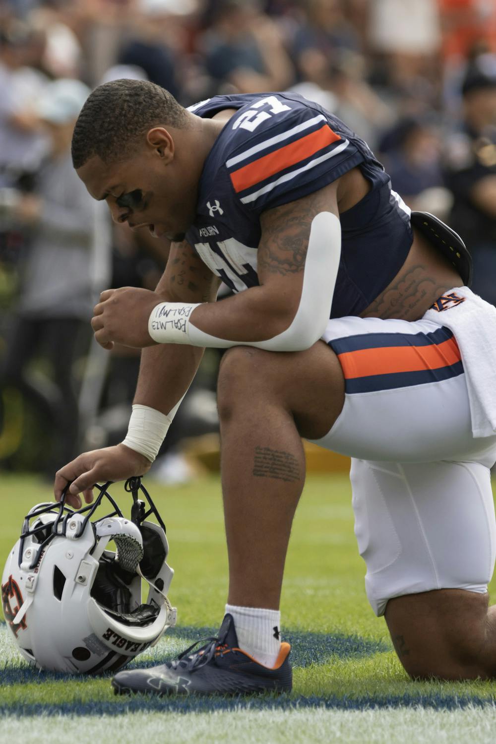 Jarquez Hunter (#25) prior to the football game against Vanderbilt in Jordan-Hare Stadium on November 2nd, 2024.

Maggie Bowman, The Auburn Pliansman