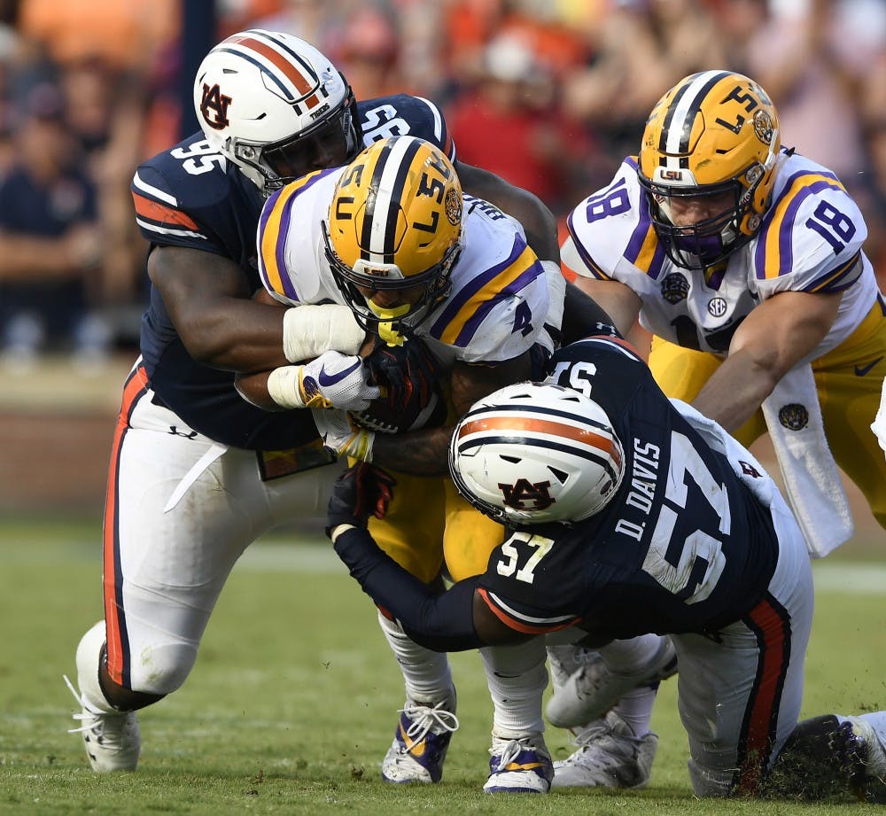 LSU at Auburn football