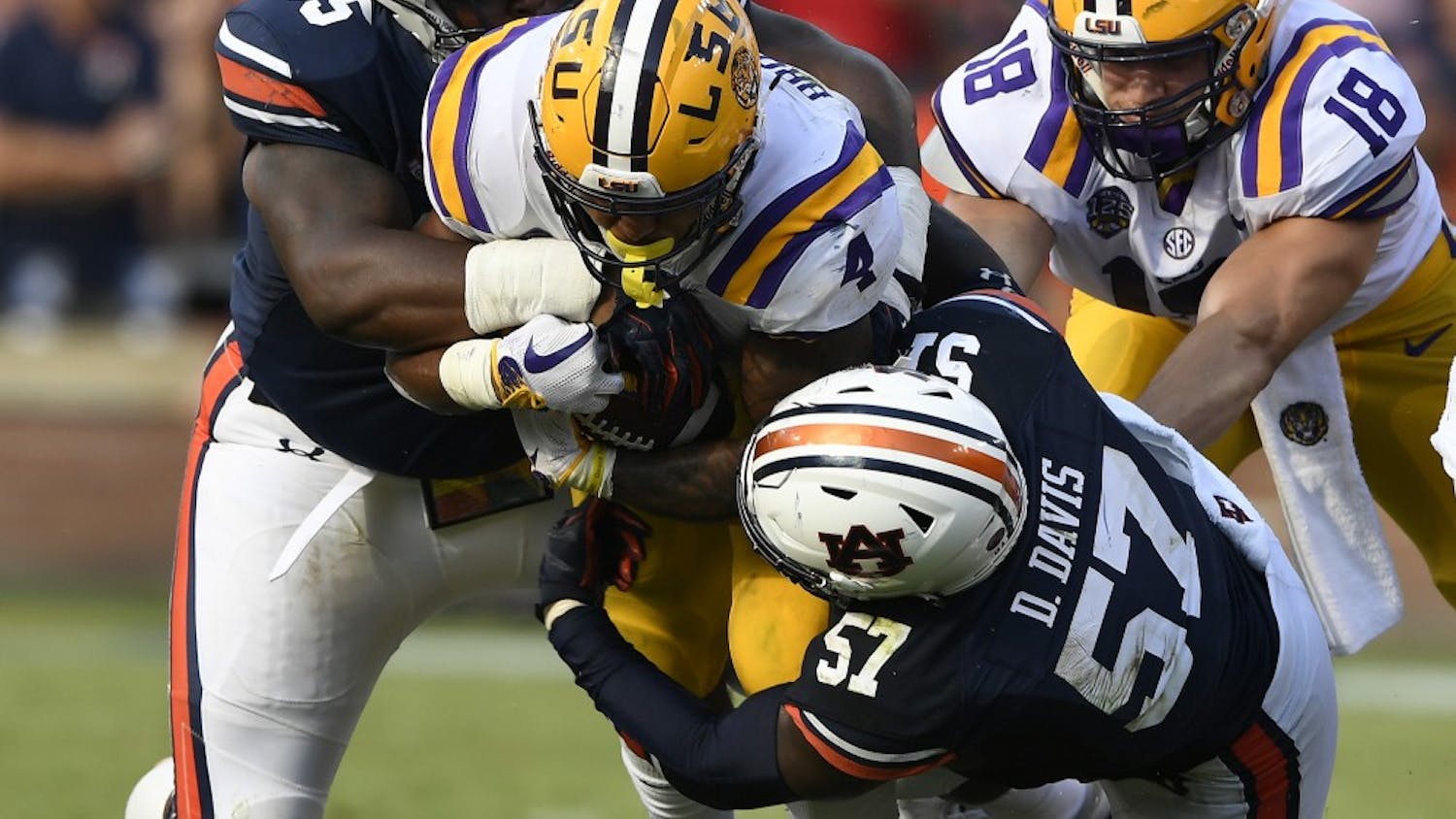 LSU at Auburn football