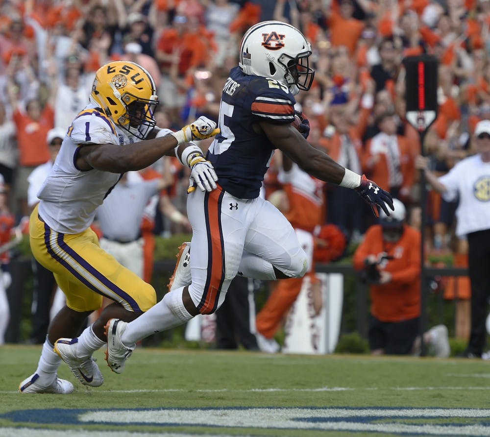 LSU at Auburn football