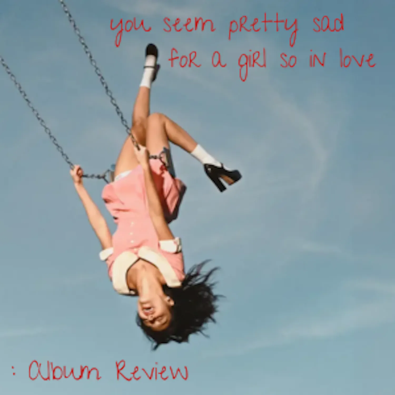 you seem pretty sad for a girl so in love - 1