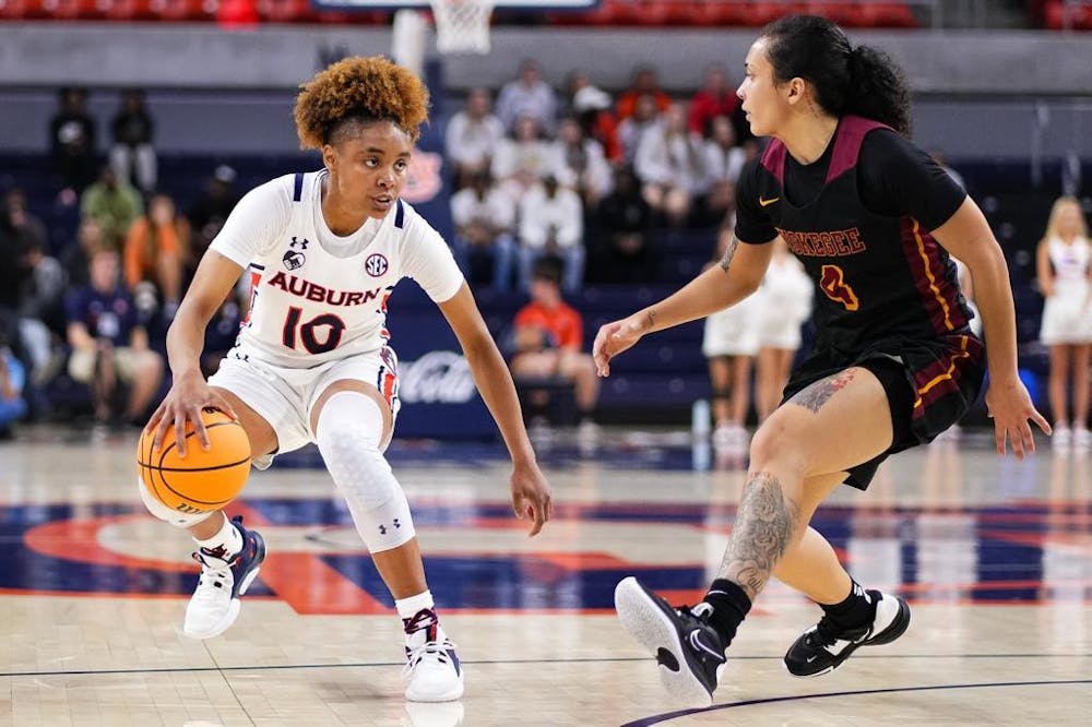 <p>Sydney Shaw (10) during the game between the Tuskegee Golden Tigers and the Auburn Tigers at Neville Arena in Auburn, AL on Thursday, Nov 3, 2022. Zach Bland/Auburn Tigers</p>
<p>Photo by Zach Bland/Auburn Tigers</p>