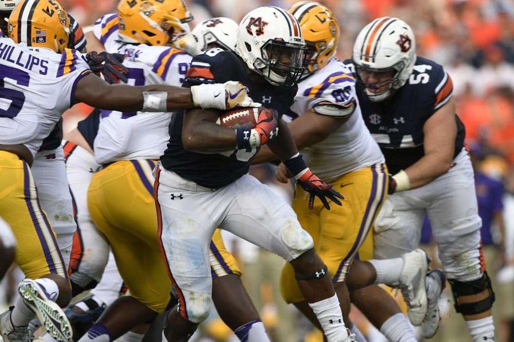 LSU at Auburn football