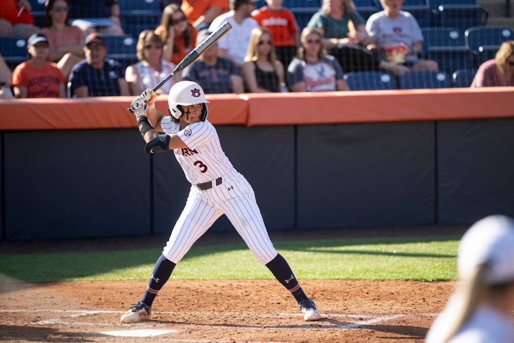 Icess Tresvik (3) during the game versus Bowling Green Falcons at Jane B. Moore Field in Auburn, AL on Sunday, Mar 5, 2023.
Jamie Holt/Auburn Tigers