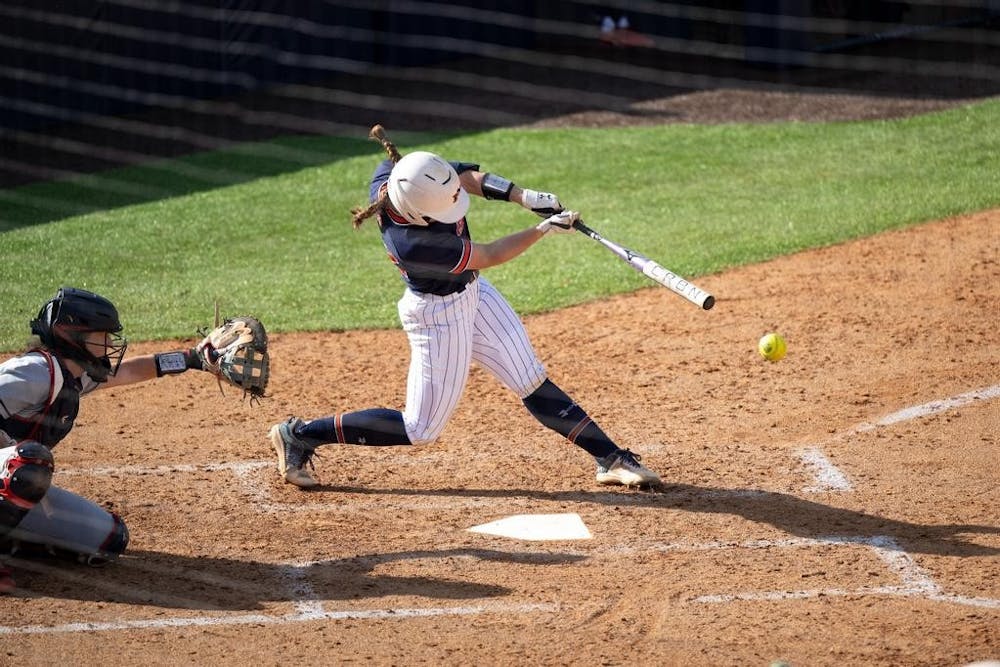 Jessie Blaine (22) during the game between the Ole Miss Rebels and the Auburn Tigers at Jane B. Moore Field in Auburn, AL on Saturday, Apr 1, 2023.
Jamie Holt/Auburn Tigers