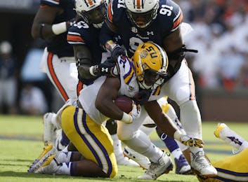 LSU at Auburn football